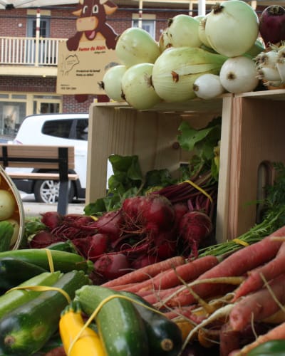 Marché public de Saint-Raymond - Légumes