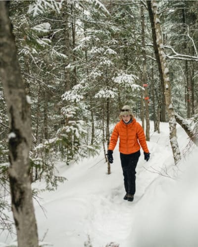 Hiking on the National Trail