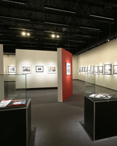 Salle d'exposition.