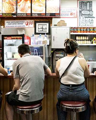 Au menu. Montréal : une histoire de restaurants