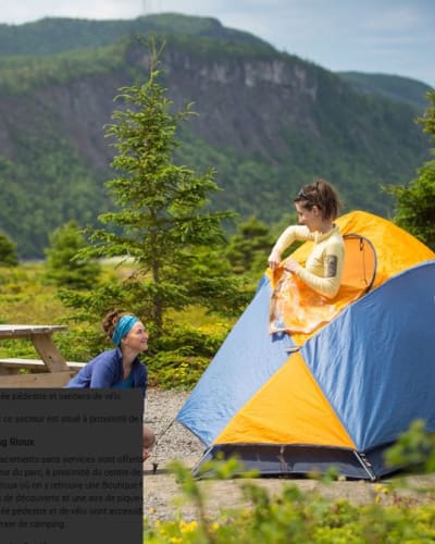 Nuitée en camping