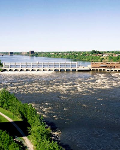 Centrale hydroélectrique de la Rivière-des-Prairies