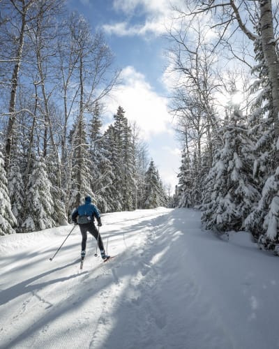Ski de fond au Mont Grand-Fonds