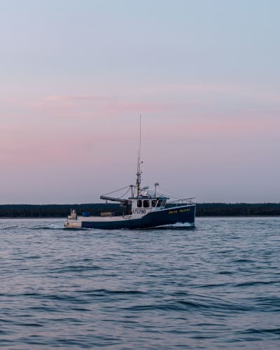 Tourisme Côte-Nord : fishing boat