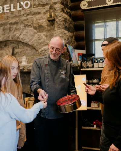 Dégustation de chocolat