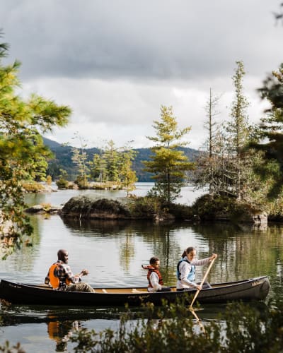Vacances en famille à Kenauk Nature