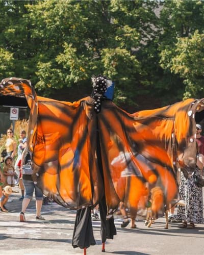 Visitez Sainte-Anne-de-Bellevue: street animation 