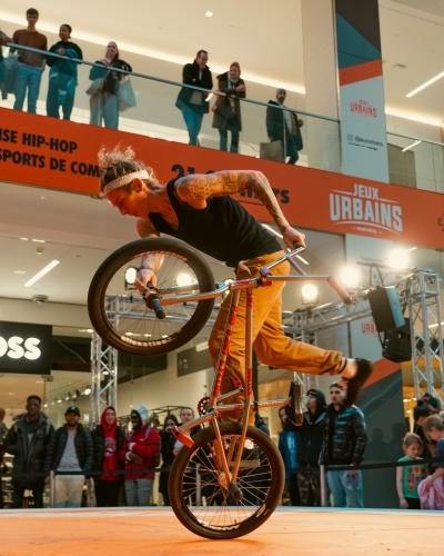 XP_MTL - BMX show in a shopping mall