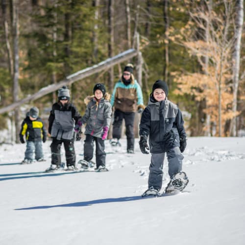 Snowshoeing