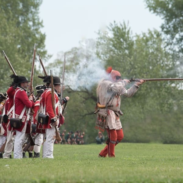 250e anniversaire du siège du Fort Saint-Jean : reconstitutions historiques