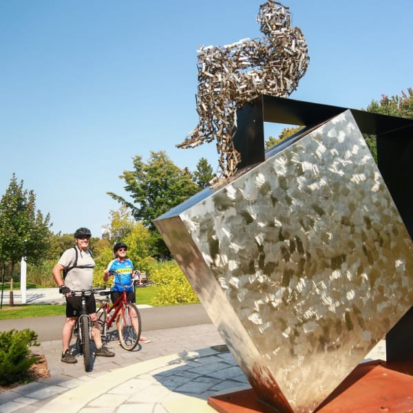 Artria - open air museum, bike tour