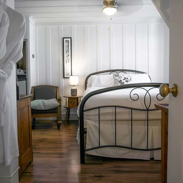 Auberge la Seigneurie des Monts - Chambre blanche