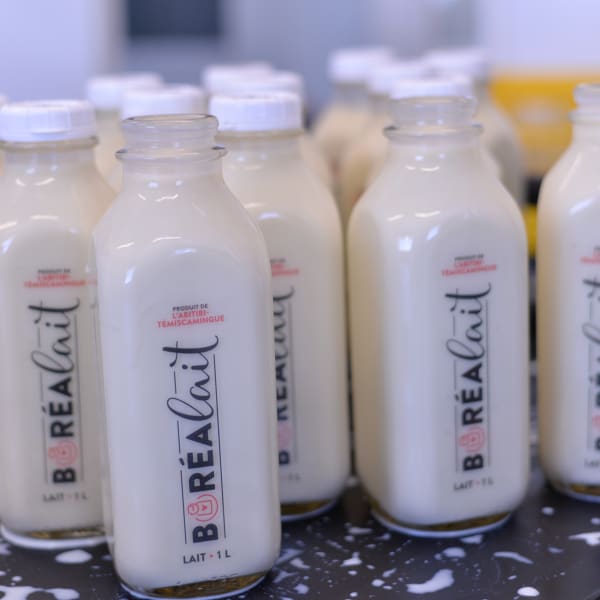 Bouteille de lait