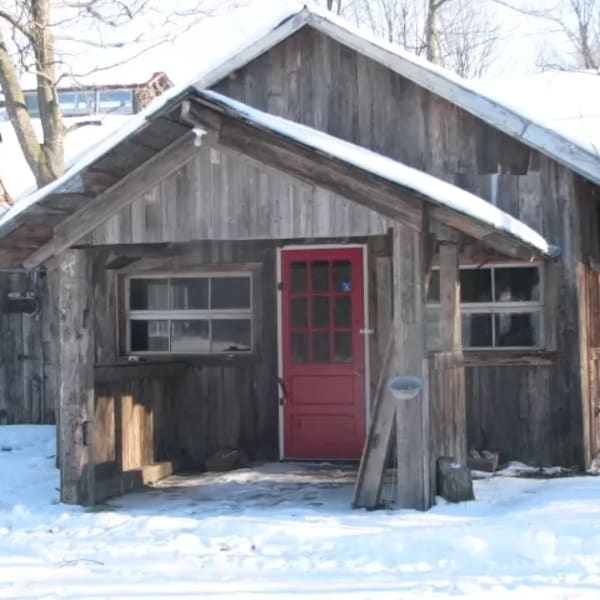 Extérieure de la Cabane à sucre Le Blairfindie.
