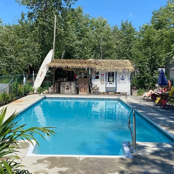 Camping Domaine du Lac - Petite piscine extérieure