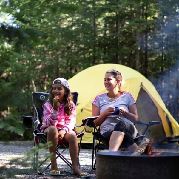 Camping du parc national de Frontenac