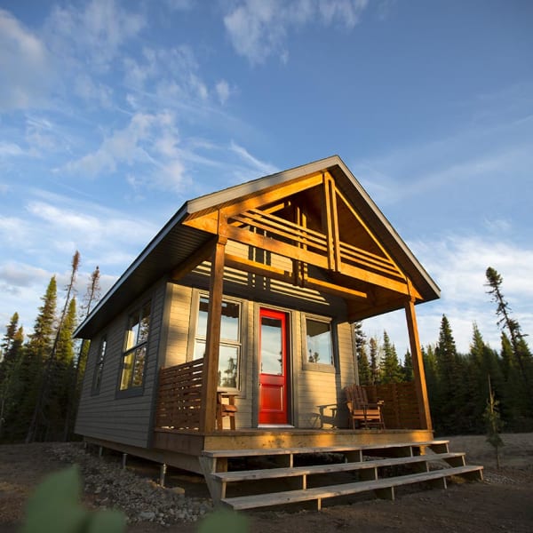 Chalet de la réserve faunique de Port-Cartier–Sept-Îles.