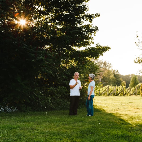 Clos de l'Orme Blanc : jardin
