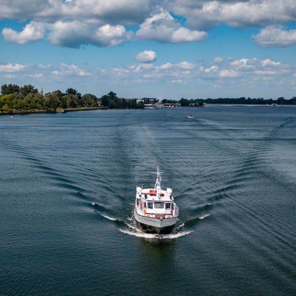 Croisière sur la rivière Richelieu.