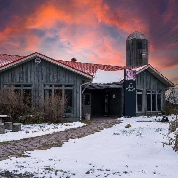 Fromagerie Missiska en hiver.