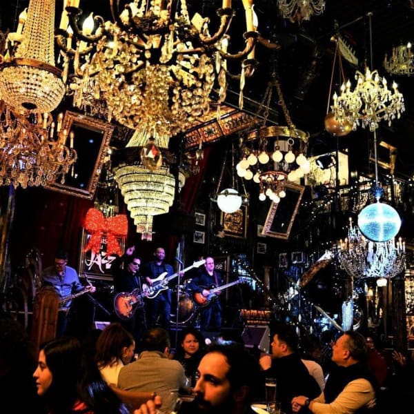 Groupe de Jazz sur la scène.
