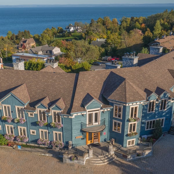 Aerial view of La Remontée Apartments-Hotel.