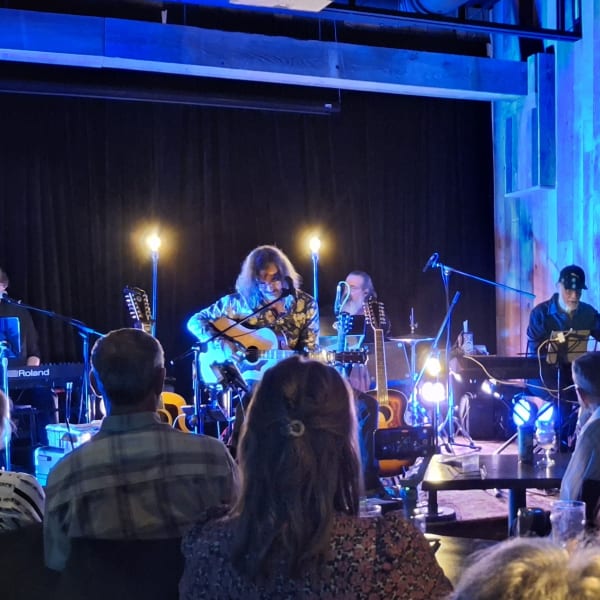 Spectacle de musique à la microbrasserie Le Bankeur.