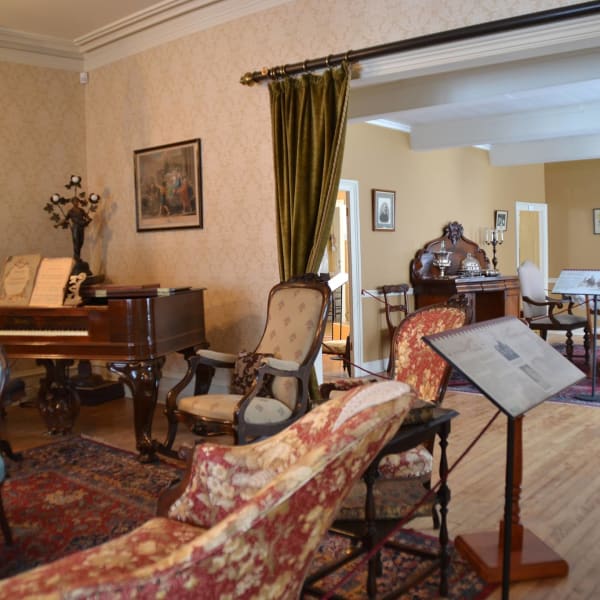 Salle d'exposition.
