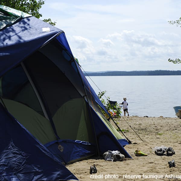 Camping de la réserve faunique Ashuapmushuan