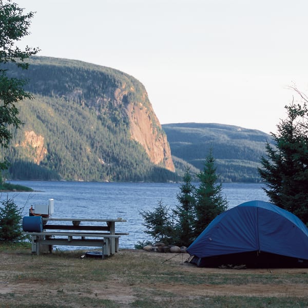 Campground at réserve faunique de Port-Cartier–Sept-Îles