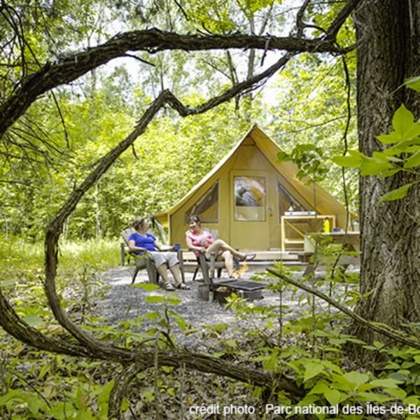 Camping du parc national des Îles-de-Boucherville
