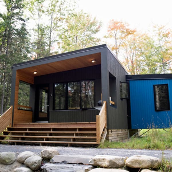 Cabins at parc national du Fjord-du-Saguenay