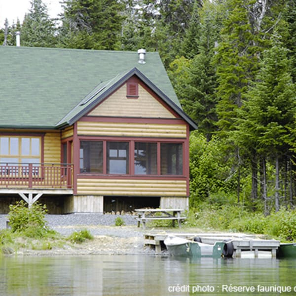 Chalets de la réserve faunique de Matane