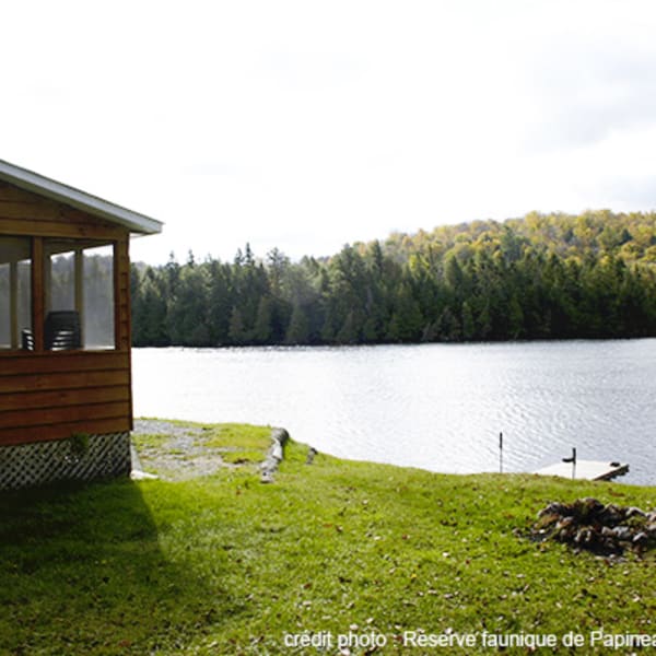 Cabins at réserve faunique de Papineau-Labelle