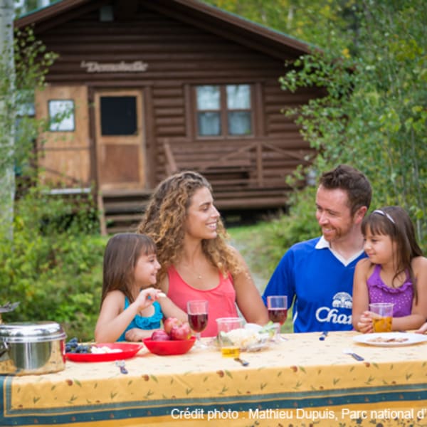 Cabins at parc national d’Aiguebelle