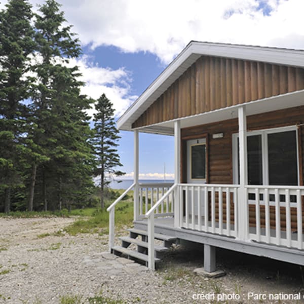 Cabins at parc national d'Anticosti