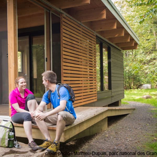 Chalets du parc national des Grands-Jardins