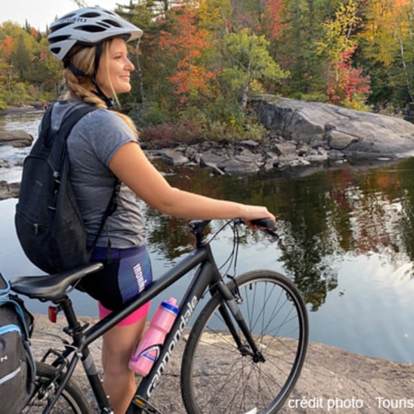 Cyclotourisme dans les Laurentides