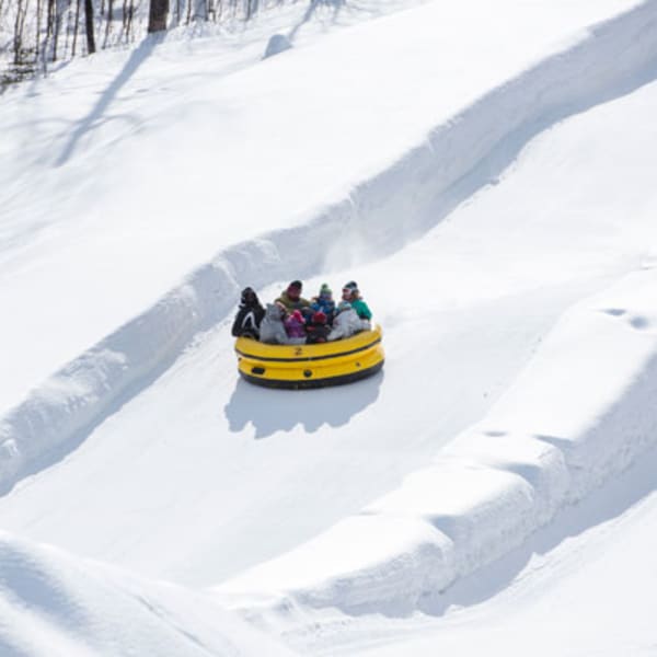 Sommet Saint-Sauveur's Snow Tubing Park