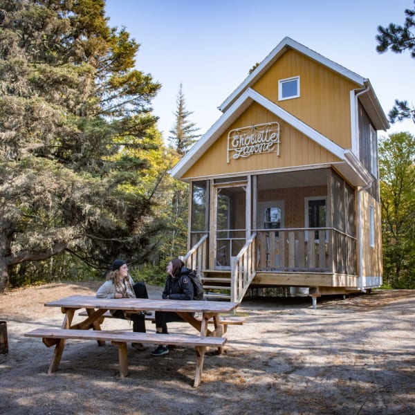 Parc Nature de Pointe-aux-Outardes - Hébergement
