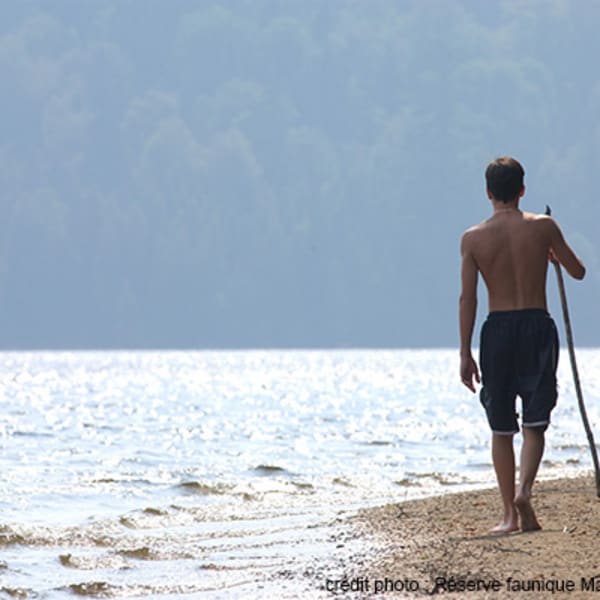 Réserve faunique Mastigouche Beach