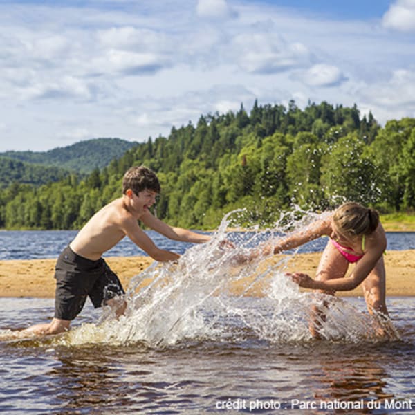 Parc national du Mont-Tremblant - Beach