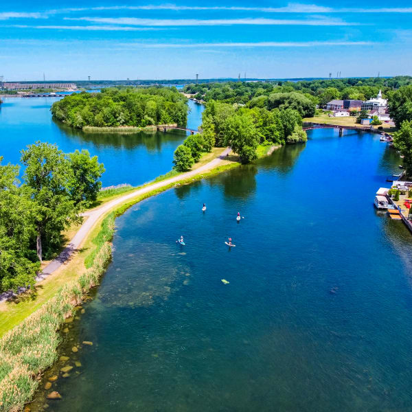 Plage du Parc régional des Îles-de-Saint-Timothée