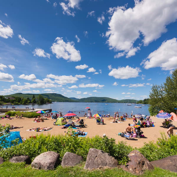 Plage municipale de Saint-Donat (Parc des Pionniers)