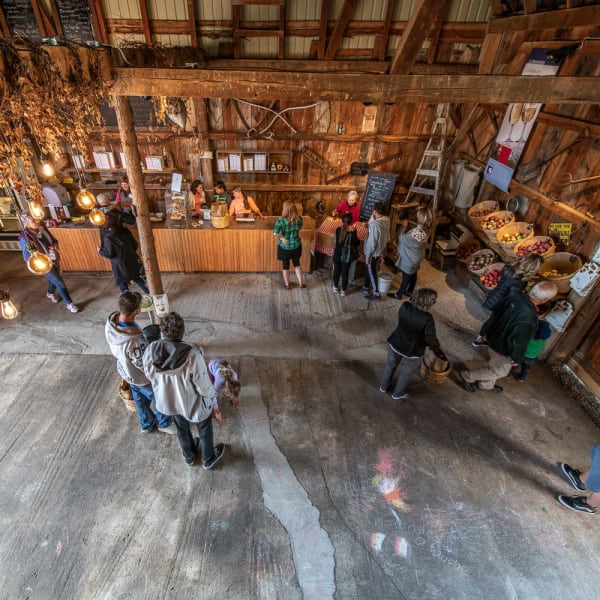 Boutique du Vergers écologiques Philion.