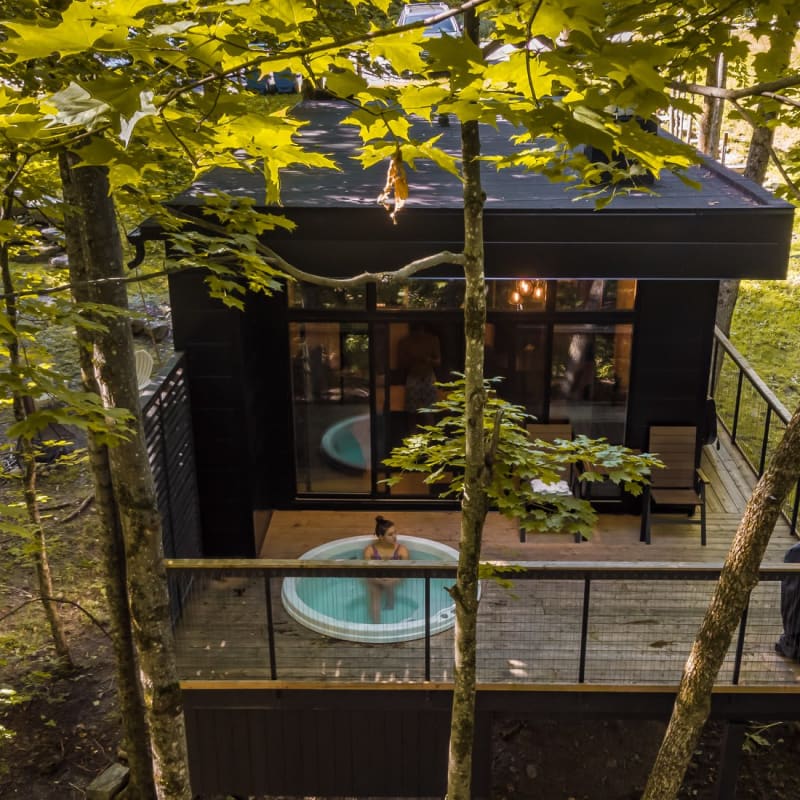Chalet avec spa