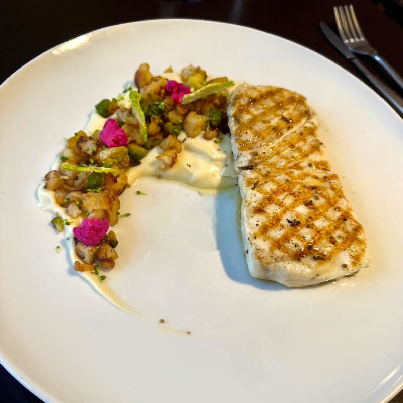 Flétan grillé au beurre de Myrique Baumier