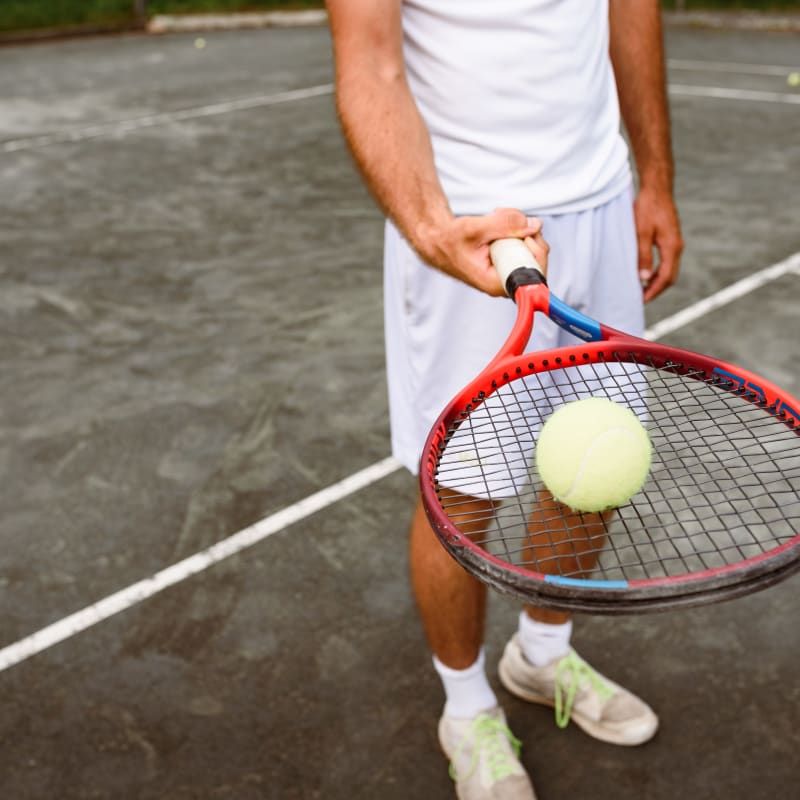 Joueur de tennis.