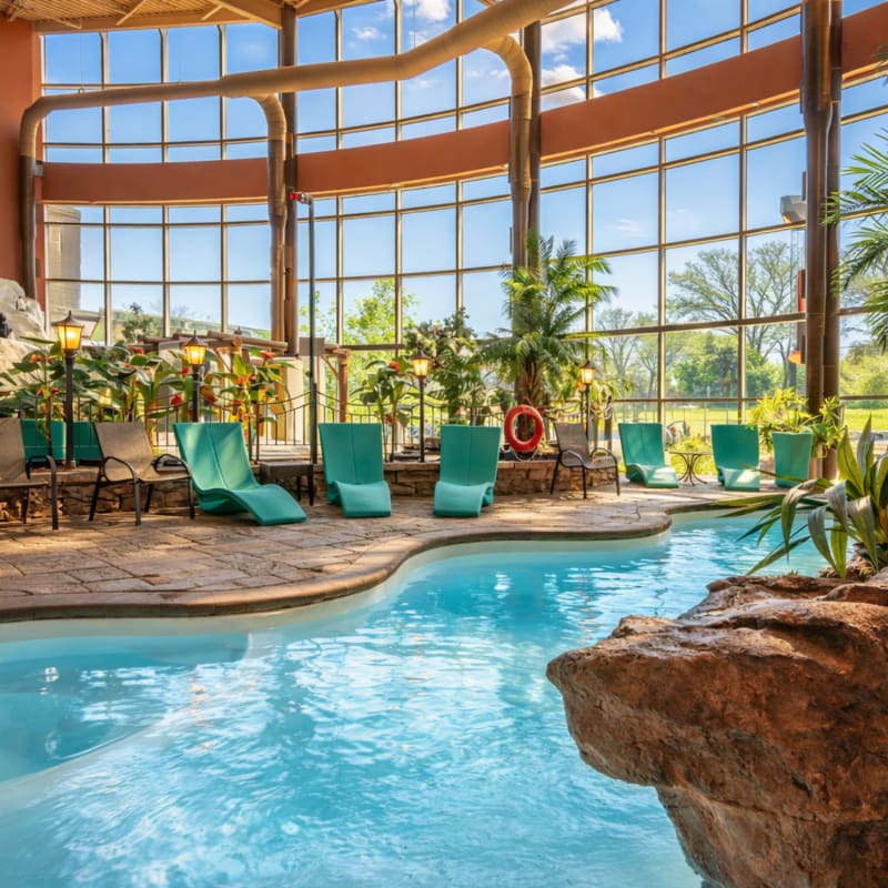 Piscine à l'Hôtel Universel.