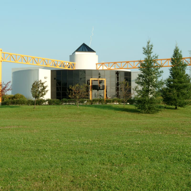 Centrale hydroélectrique.